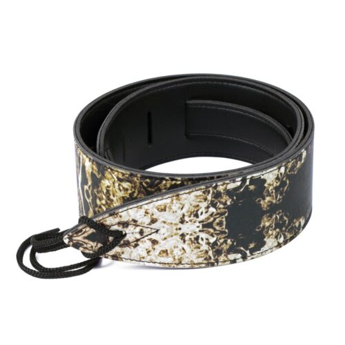 Lindo Alien Strap | Faux Leather | Plasma Yellow | Acoustic / Electric / Bass Guitar