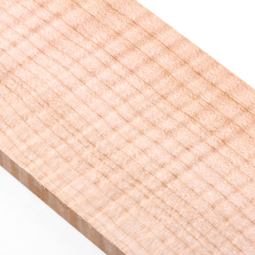 Master grade quartersawn curly maple guitar fingerboard