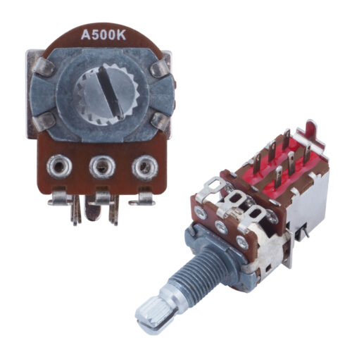 Lindo Coil Split Push/Pull Potentiometer A500K Logarithmic