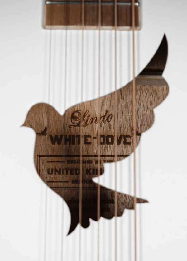 Lindo-Left-Handed-White-Dove-V2-Electro-Acoustic-Guitar-Soundhole