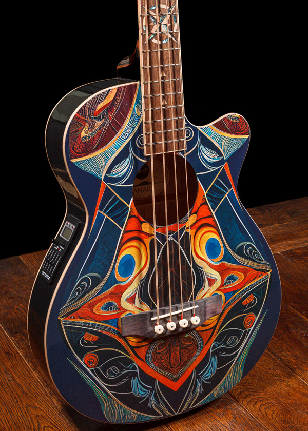 Lindo-Sahara-Electro-Acoustic-Bass-Guitar-Body