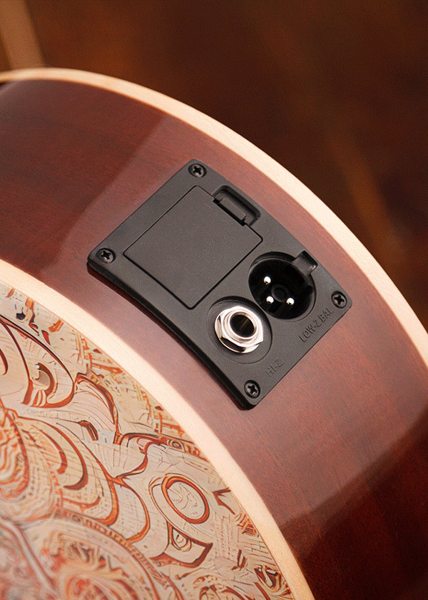 Lindo-Sahara-Travel-Guitar-Preamp-Output