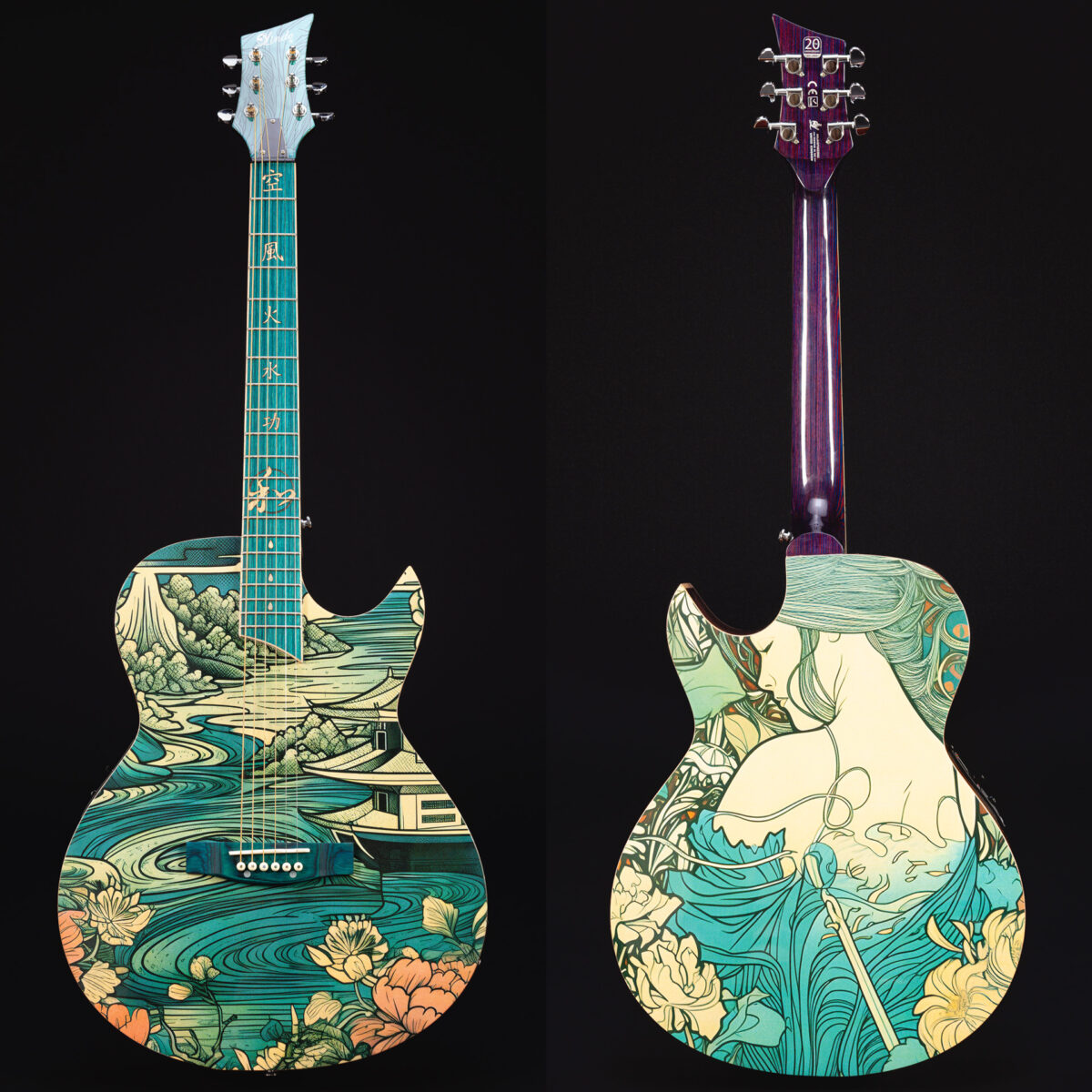 Lindo-Mizumi-Electro-Acoustic-Guitar-Front-Back