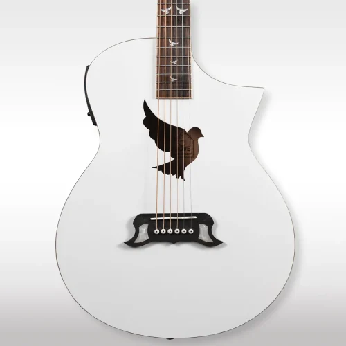 Lindo White Dove V3 Electro Acoustic Guitar New