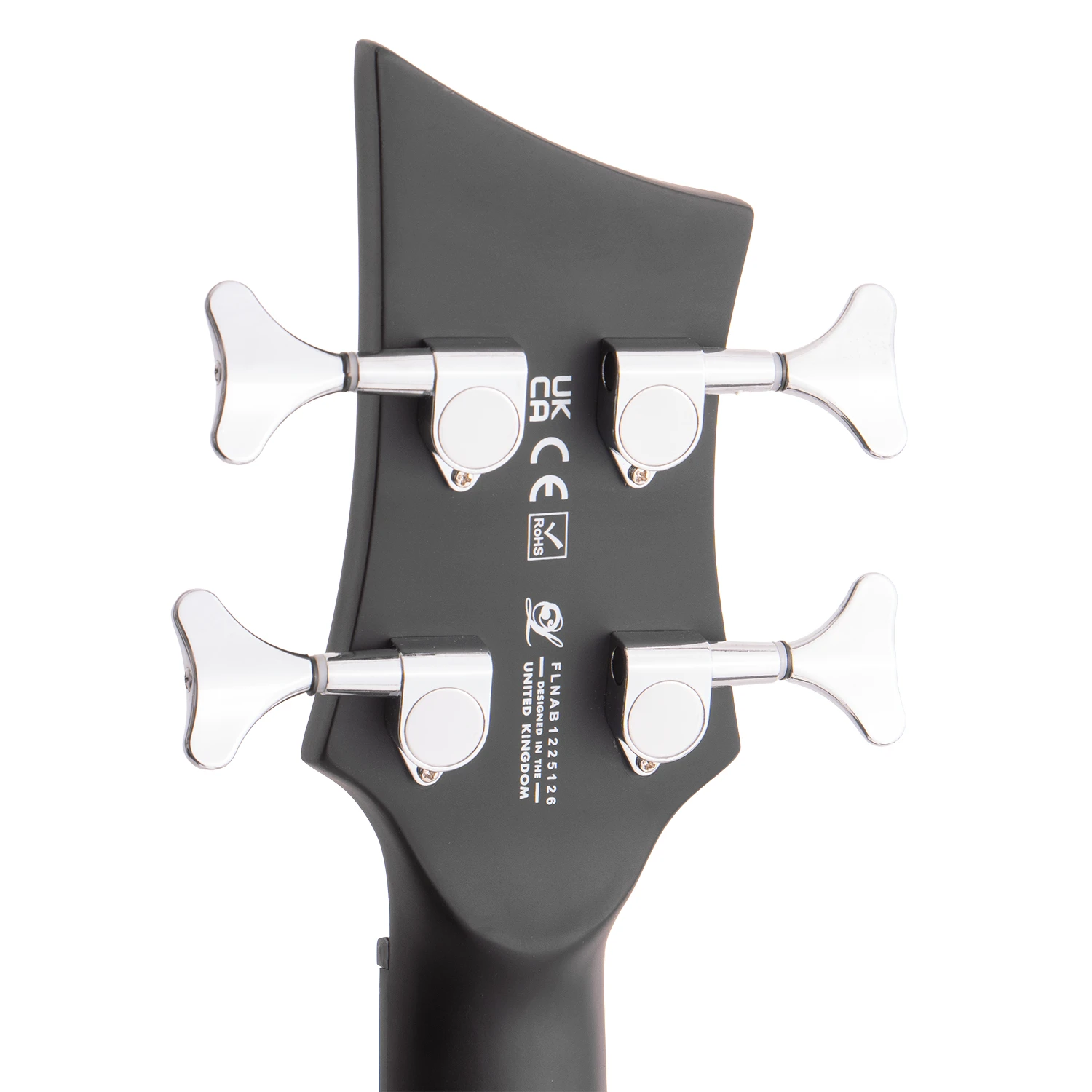 Lindo Neptune V3 Electro Acoustic Bass Guitar Headstock Back