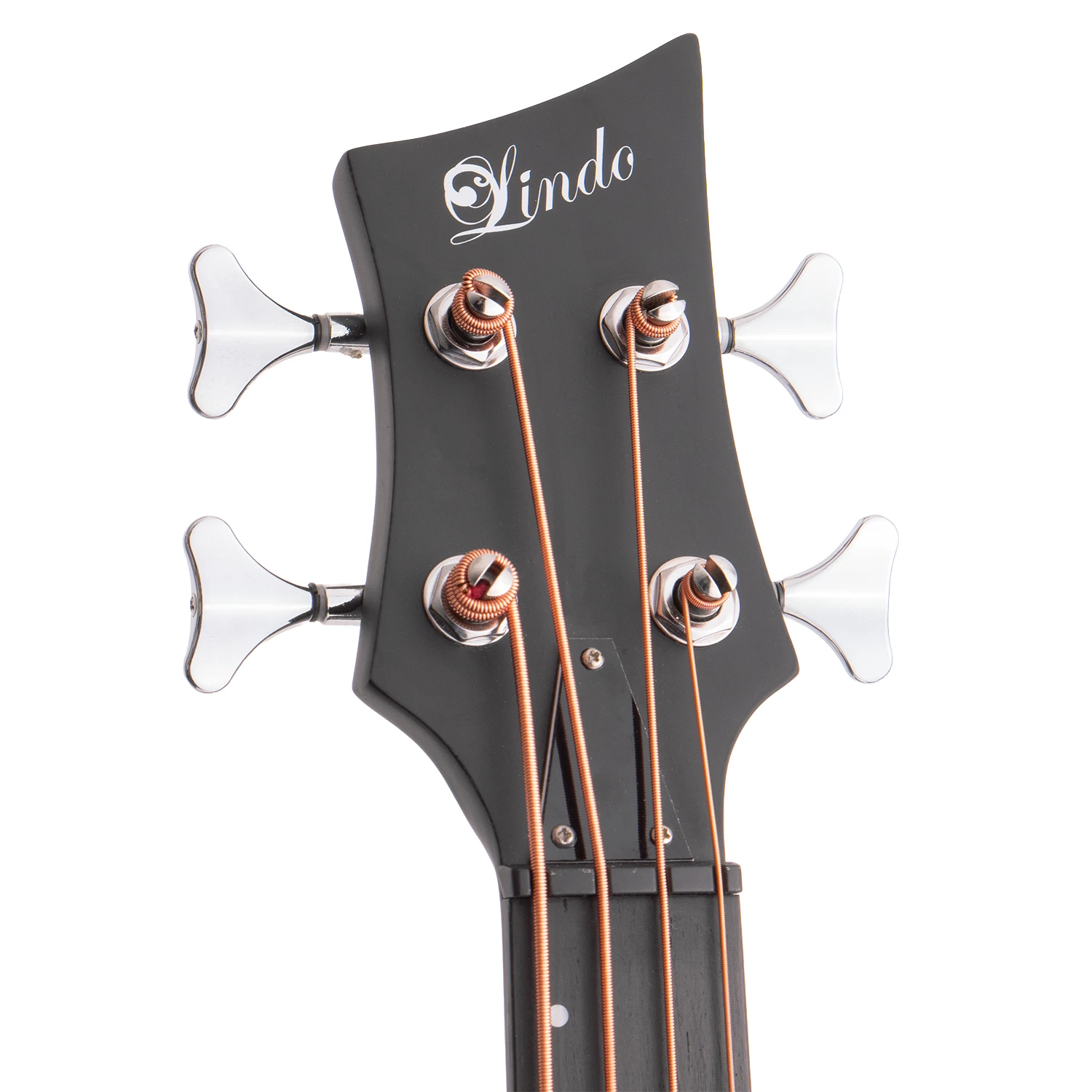 Lindo Neptune V3 Electro Acoustic Bass Guitar Headstock
